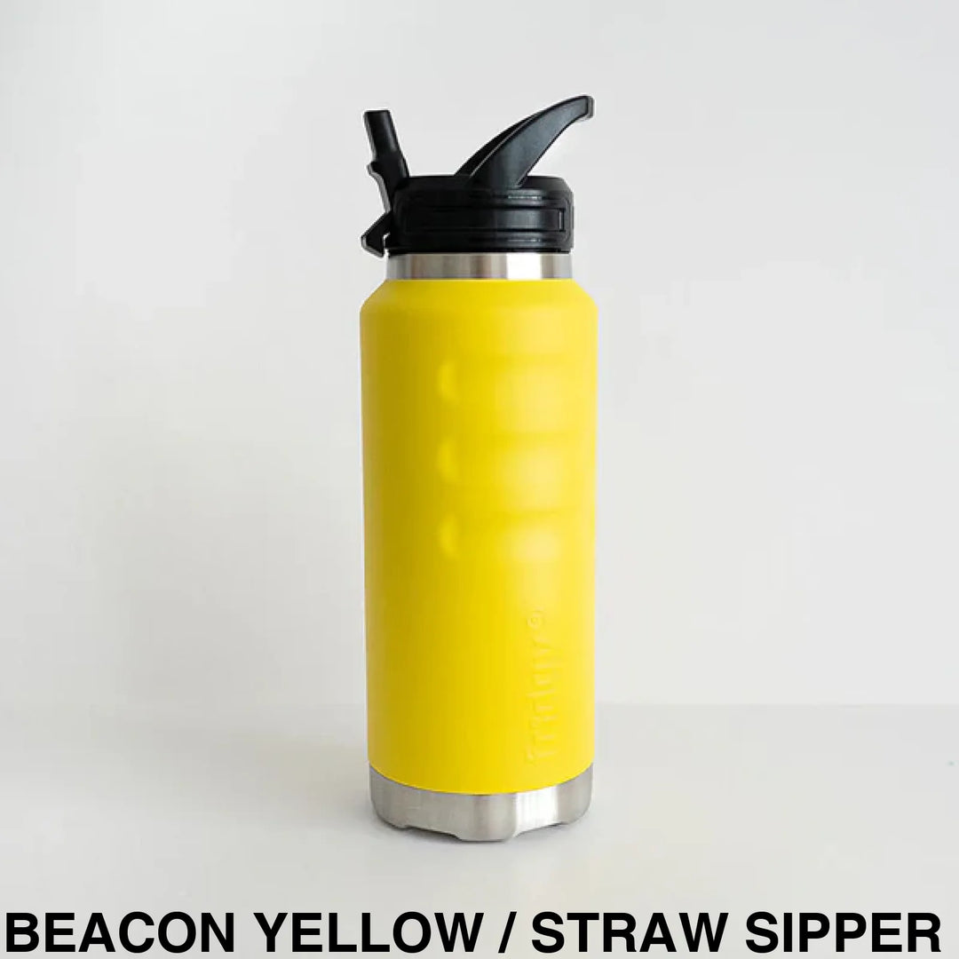 Fridgy 780Ml Insulated Bottle Beacon Yellow / Wide Mouth Screw Lid