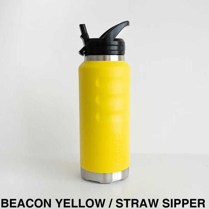 Fridgy 780Ml Insulated Bottle Beacon Yellow / Wide Mouth Screw Lid