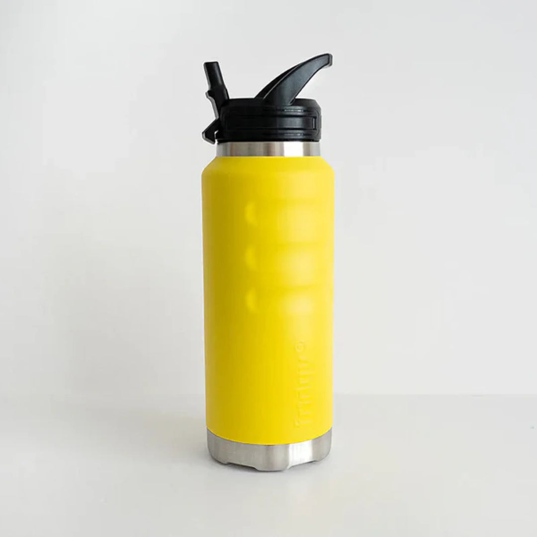 Fridgy 780Ml Insulated Bottle Beacon Yellow / Wide Mouth Screw Lid