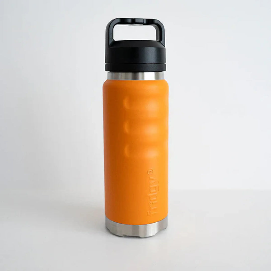 Fridgy 780Ml Insulated Bottle Blaise Orange / Wide Mouth Screw Lid