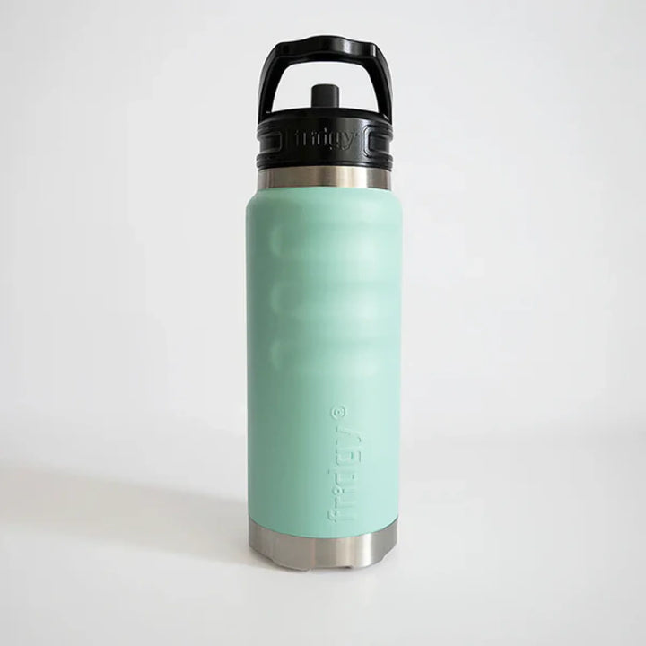 Fridgy 780ml Insulated Bottle Cool Mint / Straw Sipper Lid