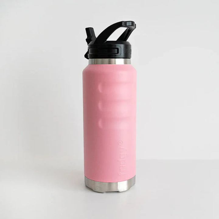 Fridgy 780ml Insulated Bottle Dusty Pink / Straw Sipper Lid