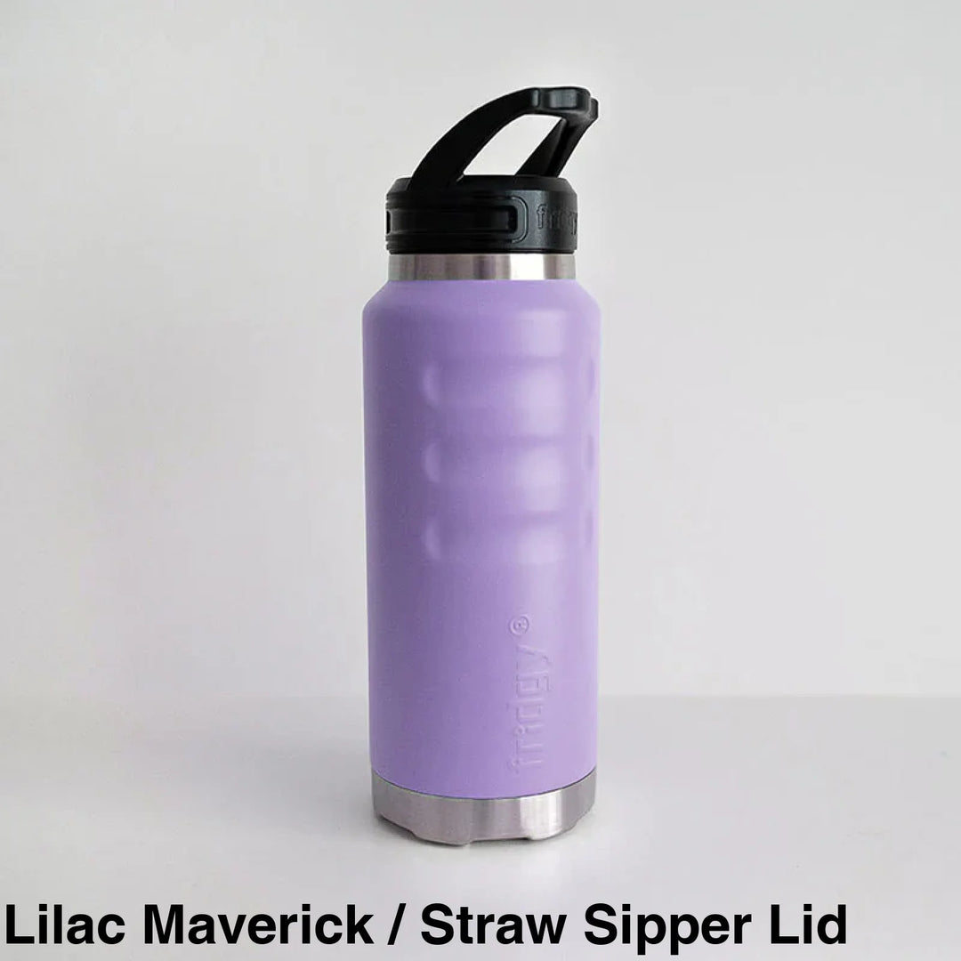 Fridgy 780Ml Insulated Bottle Lilac Maverick / Wide Mouth Screw Lid