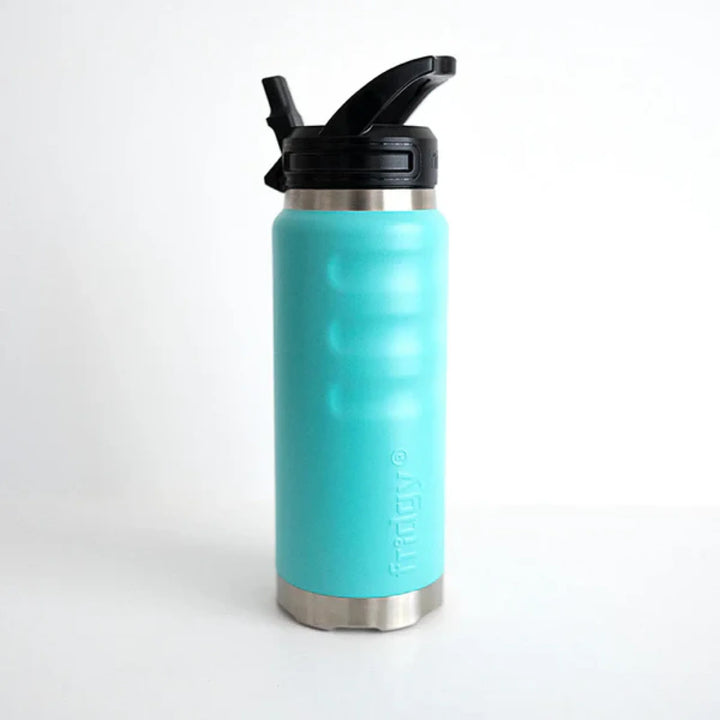 Fridgy 780Ml Insulated Bottle Marine Aqua / Wide Mouth Screw Lid