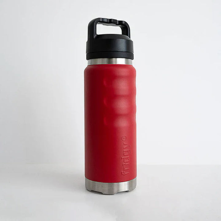 Fridgy 780Ml Insulated Bottle Regal Red / Wide Mouth Screw Lid