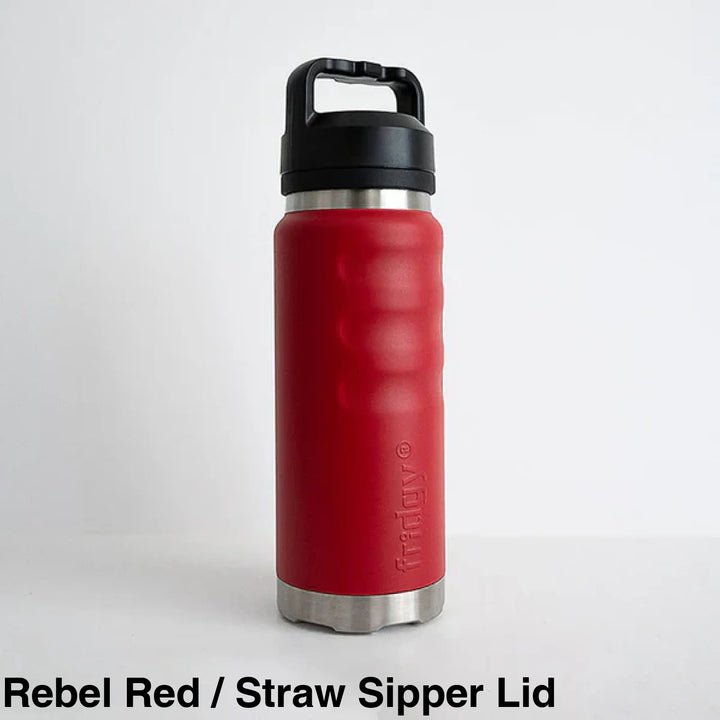 Fridgy 780Ml Insulated Bottle Regal Red / Wide Mouth Screw Lid