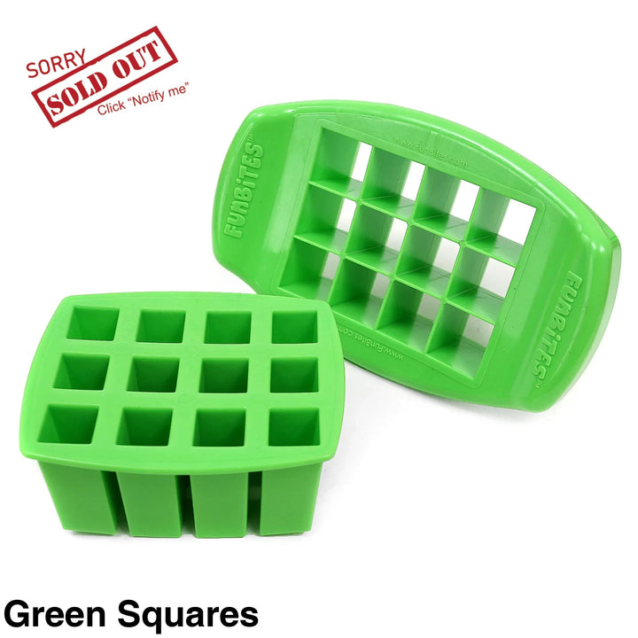 Funbites Sandwich Cutter Green Squares