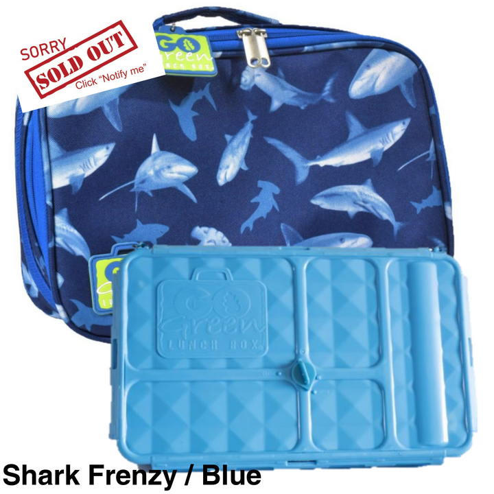 Go Green Original Lunchbox Set Shark Frenzy