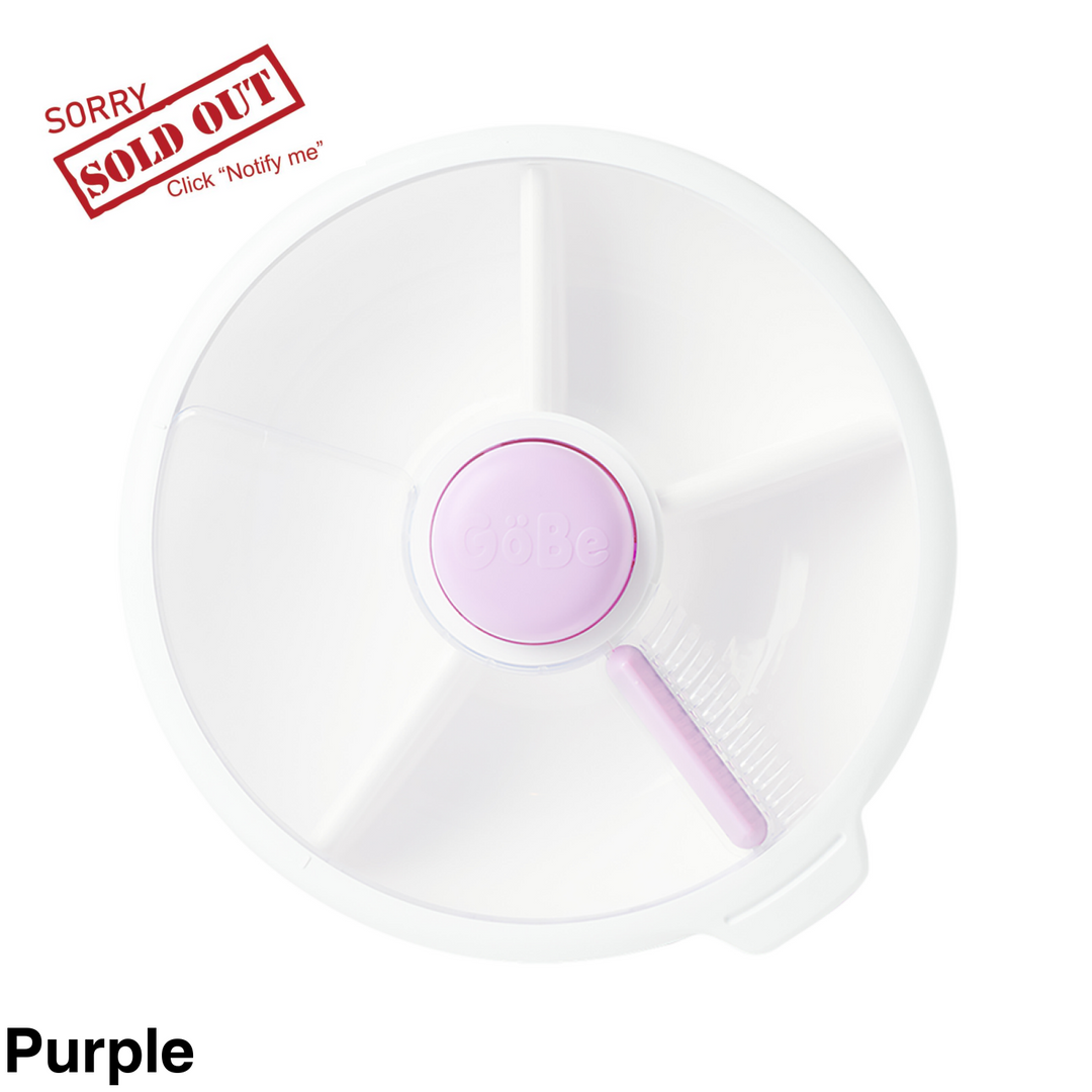 Gobe Large Snack Spinner Purple