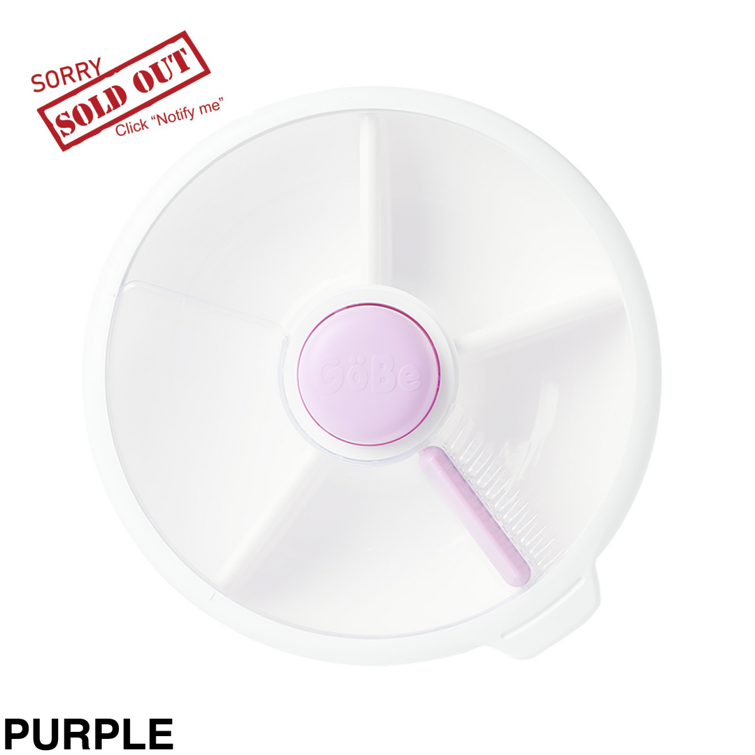 Gobe Large Snack Spinner Purple