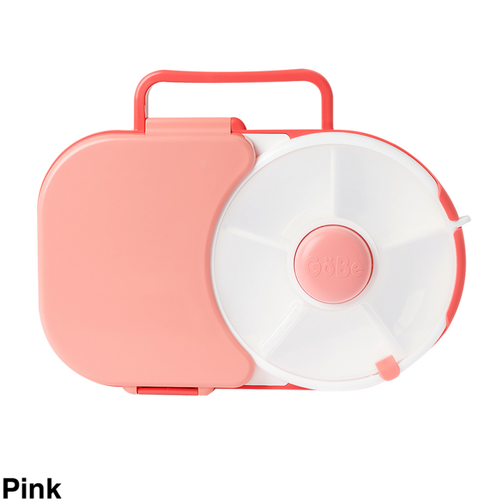 Gobe Snack Spinner Lunchbox Pink