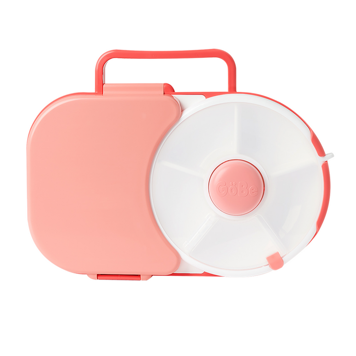 Gobe Snack Spinner Lunchbox Pink