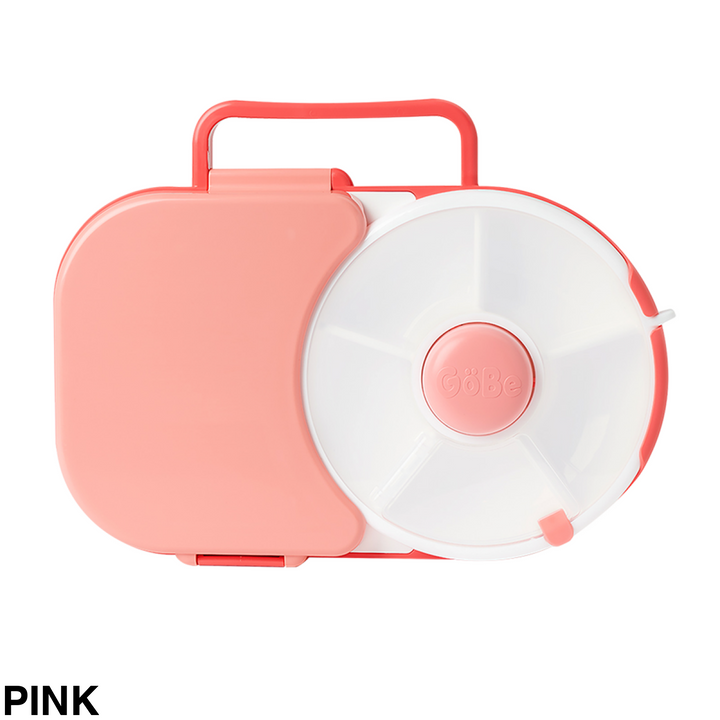 Gobe Snack Spinner Lunchbox Pink