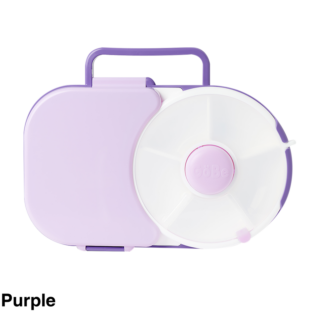 Gobe Snack Spinner Lunchbox Purple