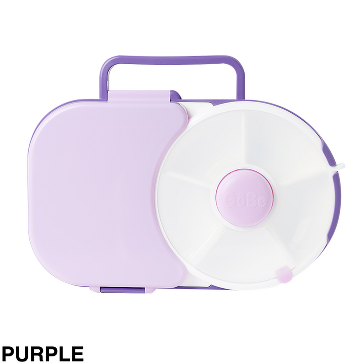 Gobe Snack Spinner Lunchbox Purple