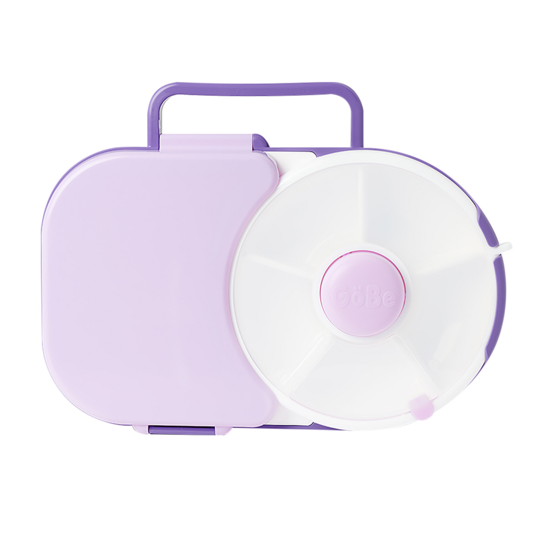Gobe Snack Spinner Lunchbox Purple