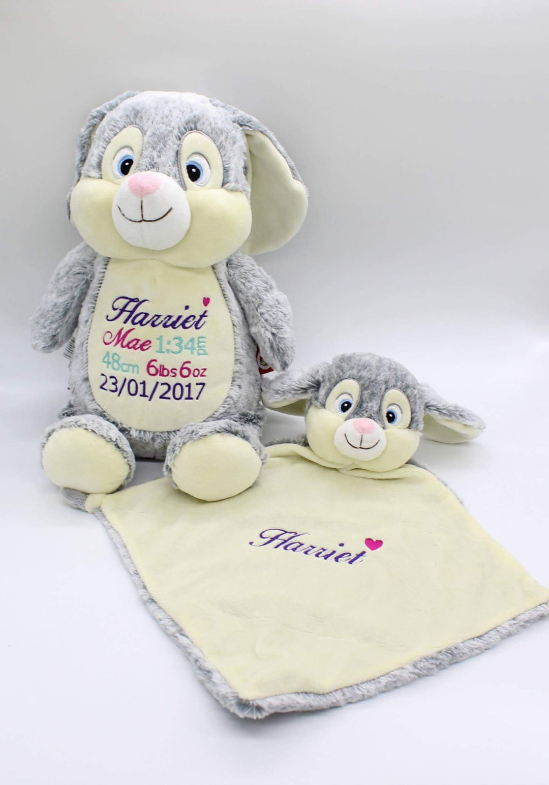 Grey Bunny Comforter