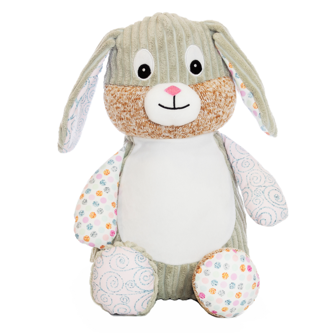 Harlequin Bunny - Icing Sugar Cubbie