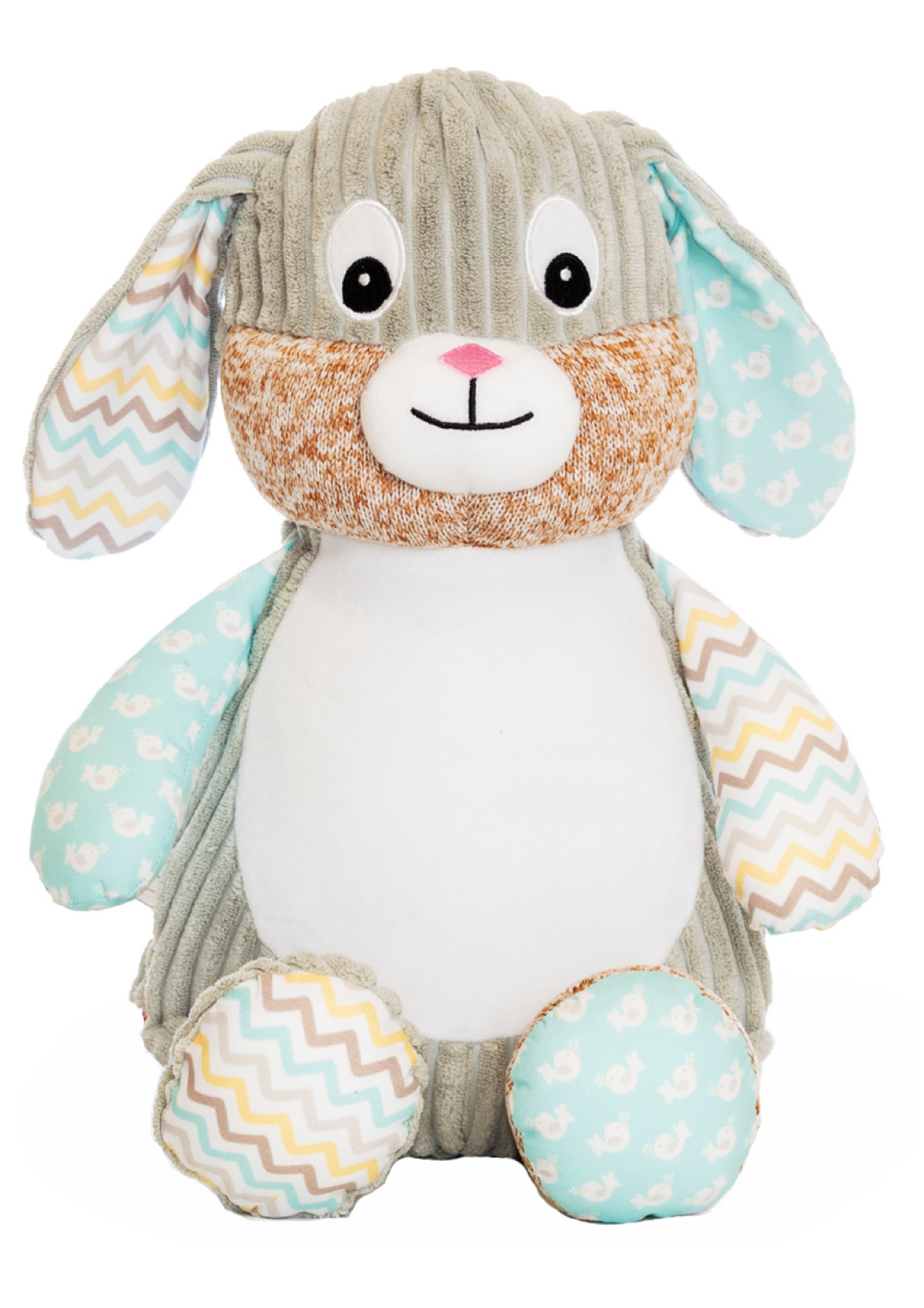 Harlequin Bunny - Mint Cubbie
