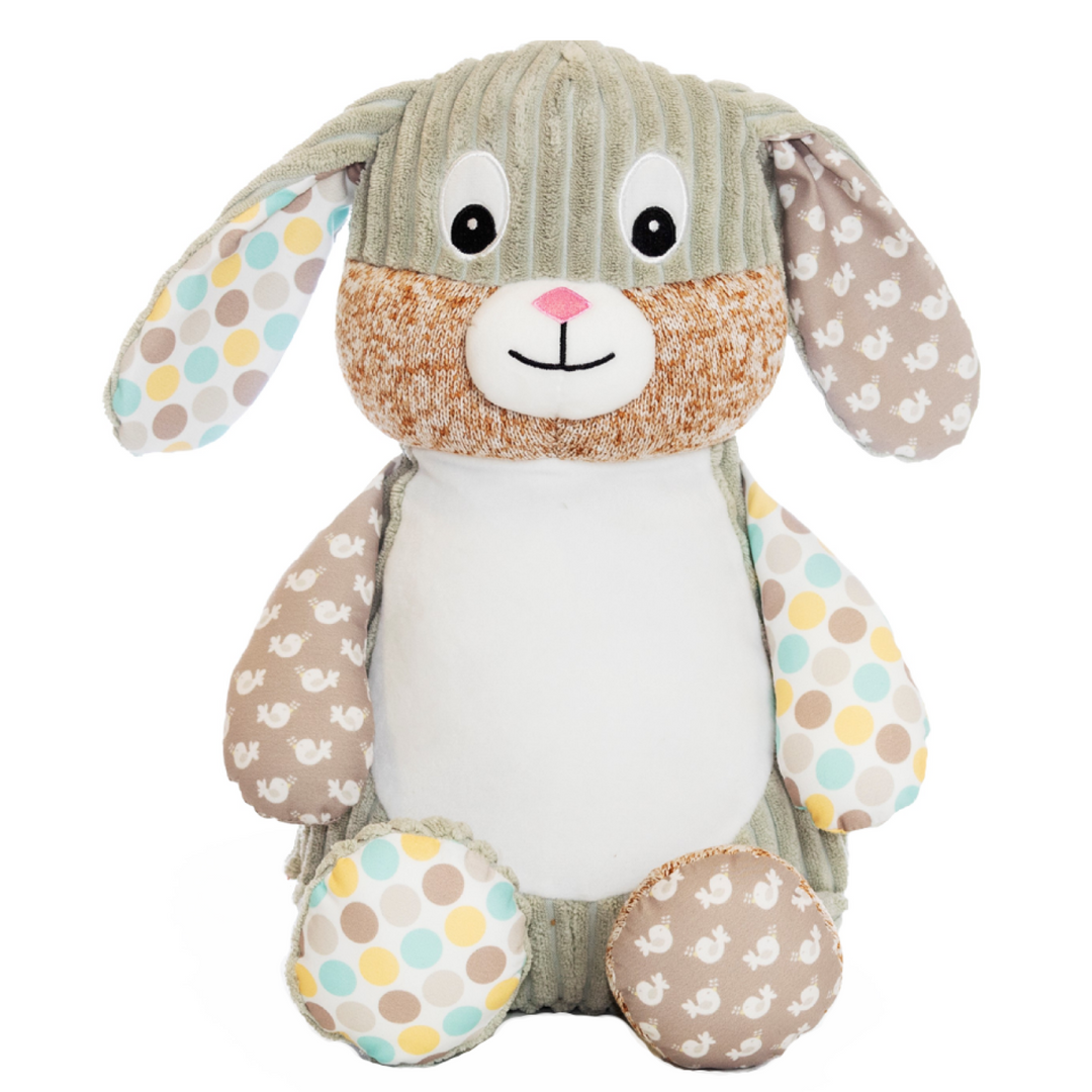 Harlequin Bunny - Spring Time Cubbie