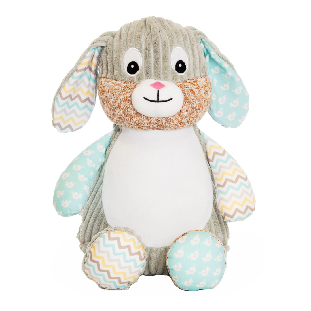 Harlequin Bunny - Mint Cubbie