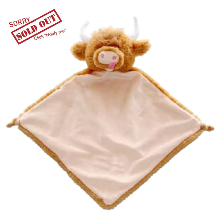 Highland Cow Cubby Comforter