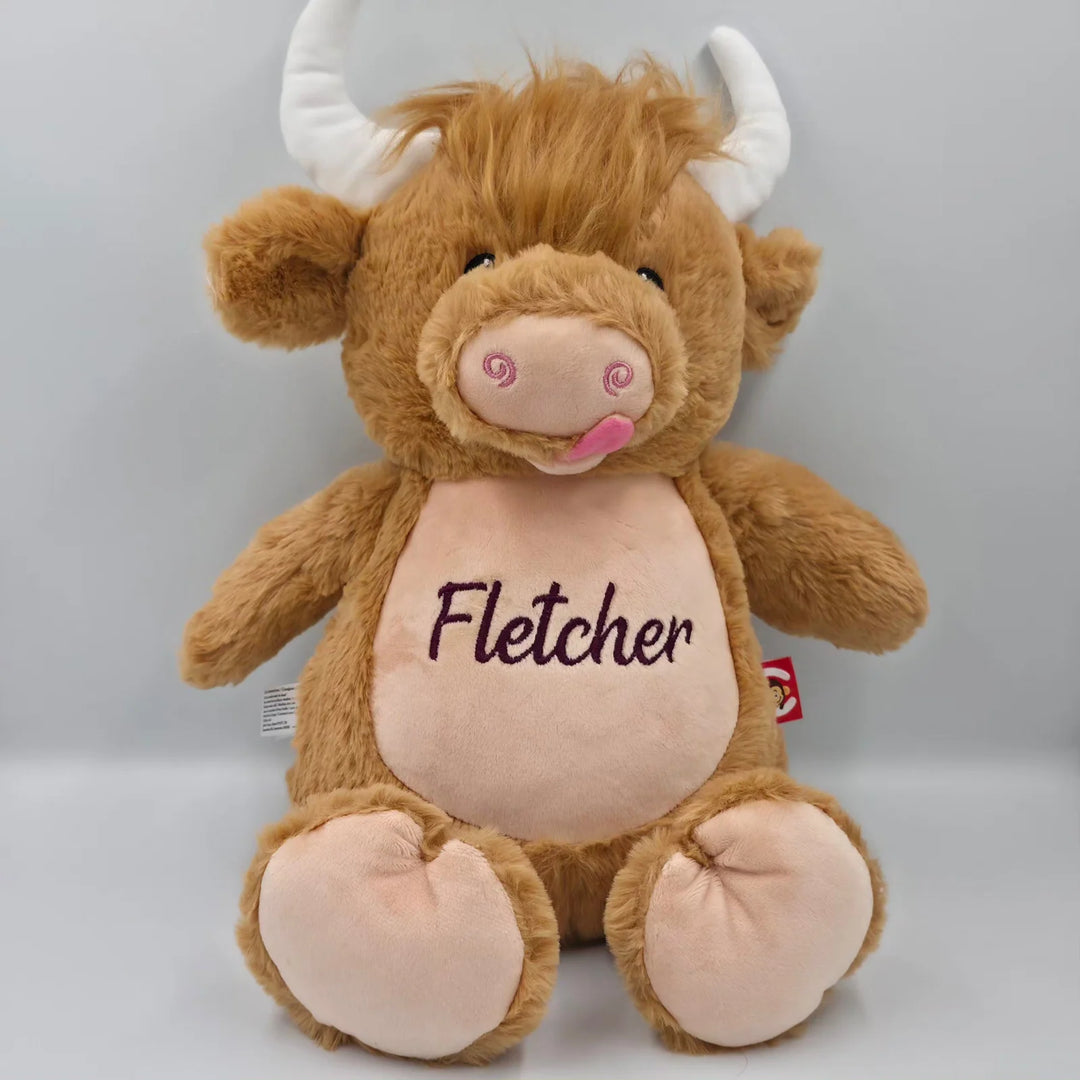 Highland Cow Cubby Cubbie