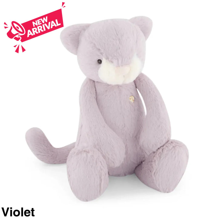 Jamie Kay Snuggle Bunnies - Elsie the Kitty 30cm Violet