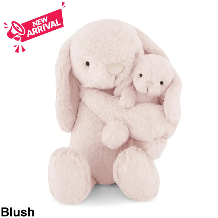 Jamie Kay Snuggle Bunnies - Frankie the Hugging Bunny 30cm Blush