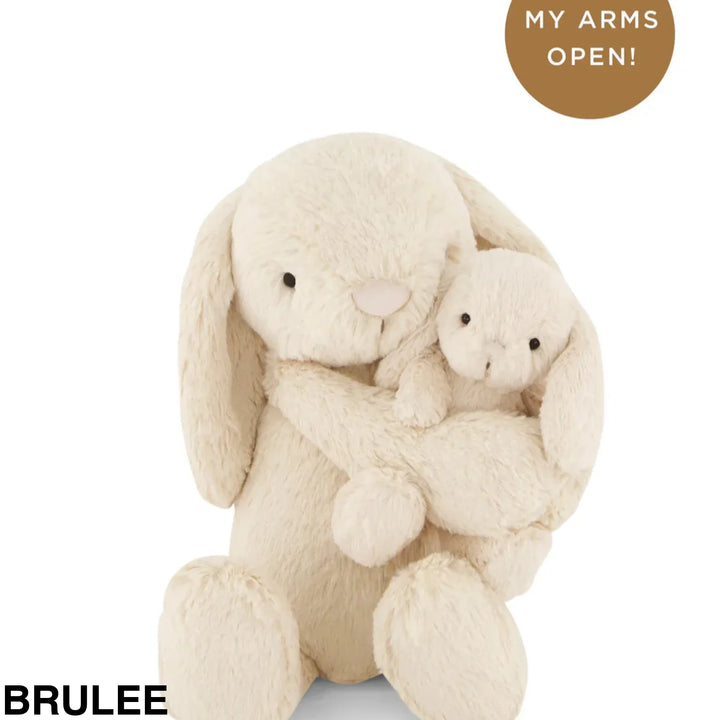 Jamie Kay Snuggle Bunnies - Frankie the Hugging Bunny 30cm Brulee