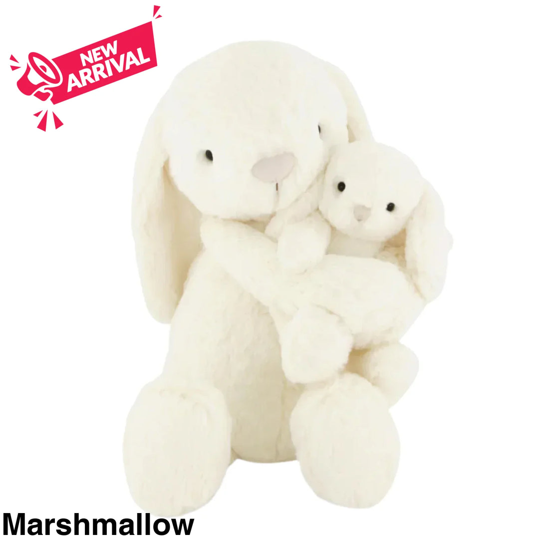 Jamie Kay Snuggle Bunnies - Frankie the Hugging Bunny 30cm Marshmallow