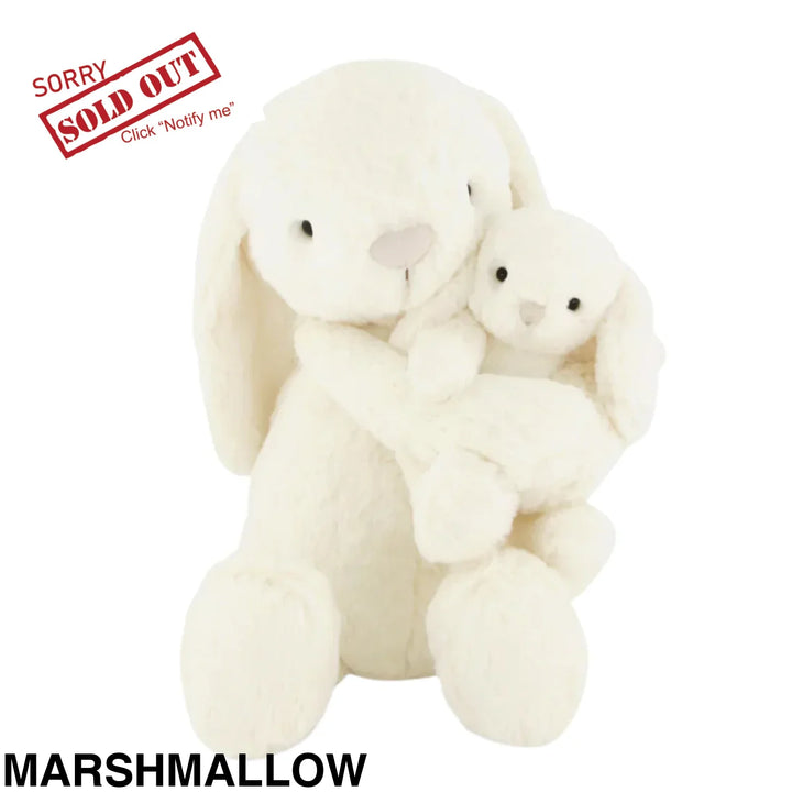 Jamie Kay Snuggle Bunnies - Frankie the Hugging Bunny 30cm Marshmallow