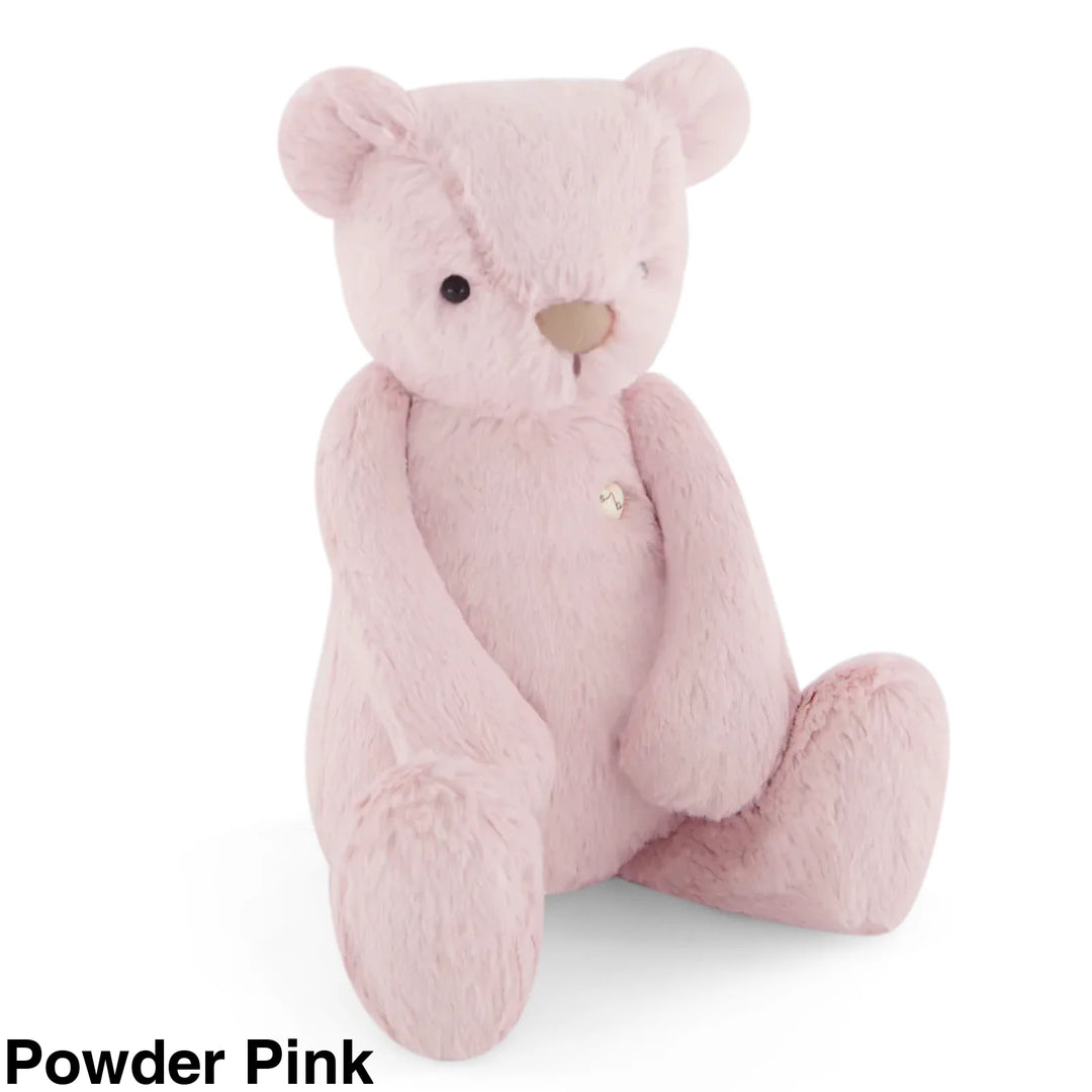Jamie Kay Snuggle Bunnies - George the Bear 30cm Powder Pink