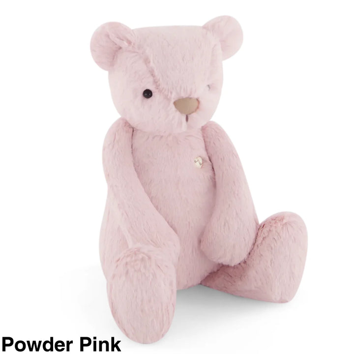 Jamie Kay Snuggle Bunnies - George the Bear 30cm Powder Pink