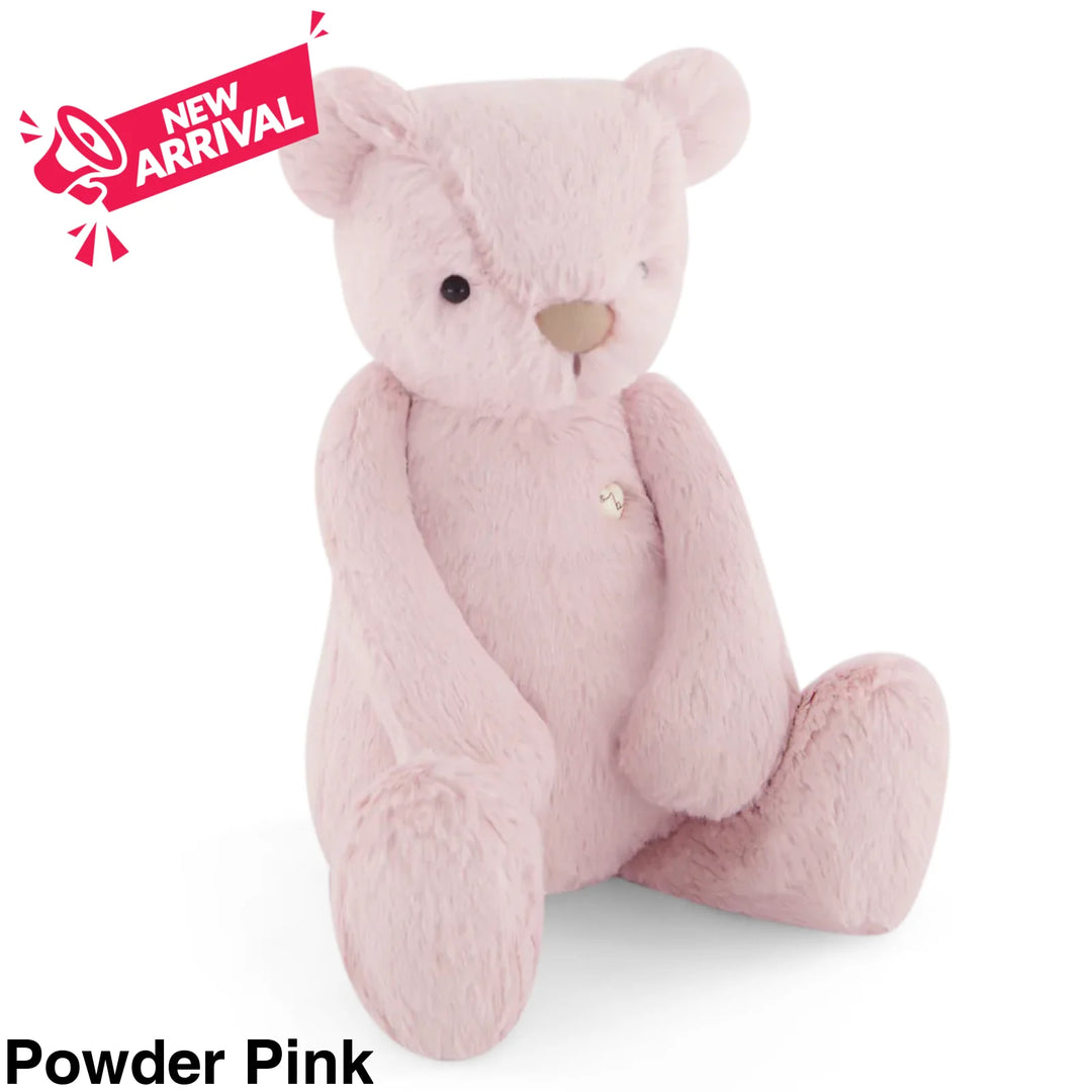 Jamie Kay Snuggle Bunnies - George the Bear 30cm Powder Pink