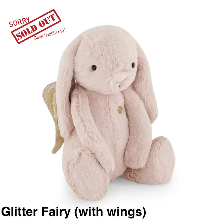 Jamie Kay Snuggle Bunnies - Penelope the Bunny 30cm Glitter Fairy (with wings)