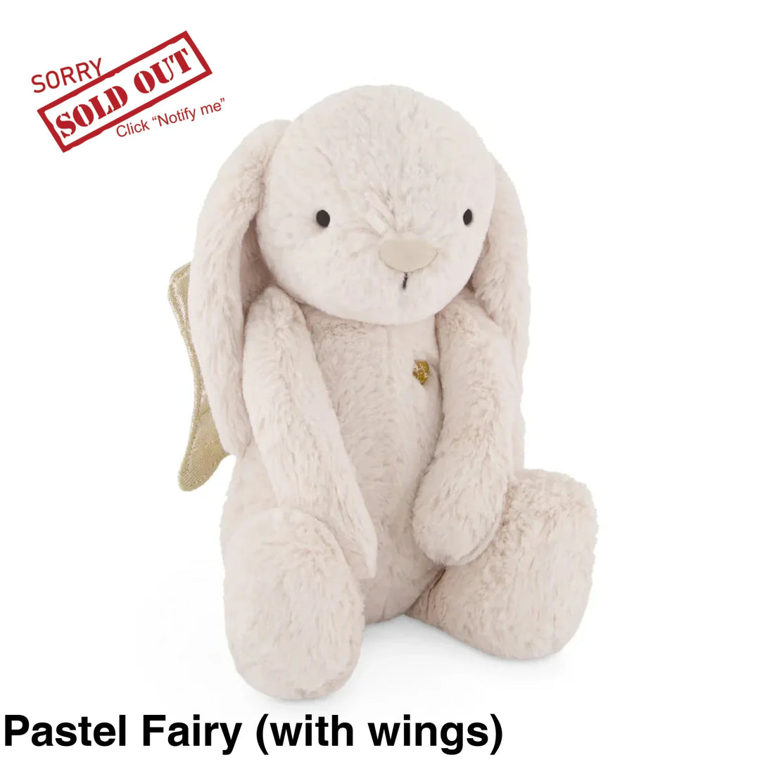 Jamie Kay Snuggle Bunnies - Penelope the Bunny 30cm Pastel Fairy (with wings)
