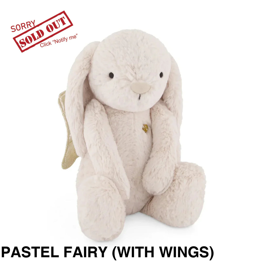 Jamie Kay Snuggle Bunnies - Penelope the Bunny 30cm Pastel Fairy (with wings)