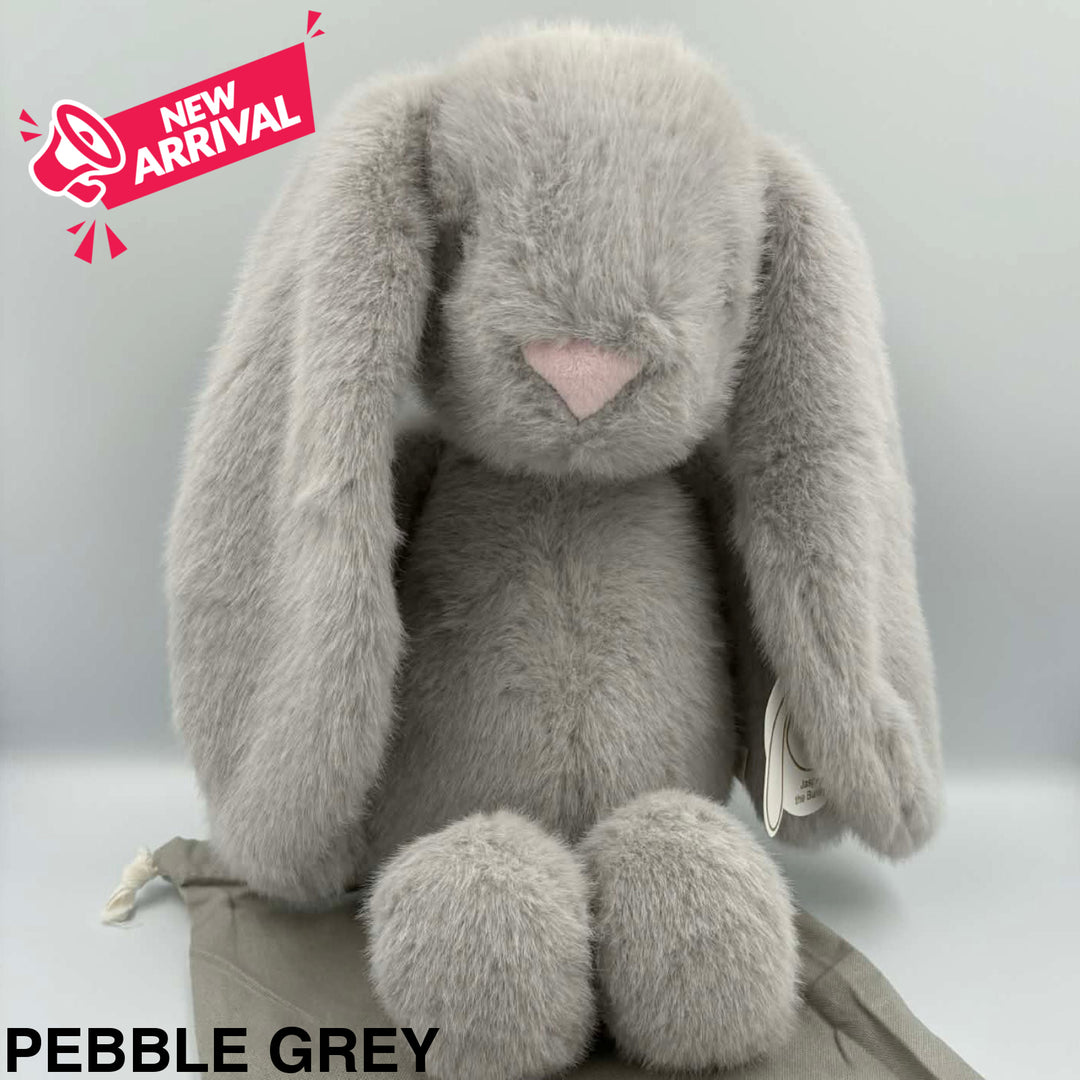 Jasper Large Bunny 45cm Pebble Grey
