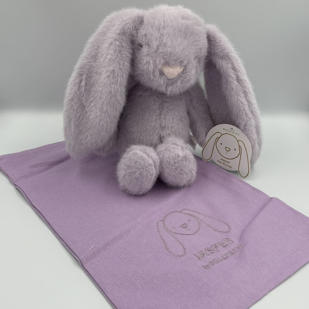 Jasper Medium Bunny 30cm Lavender Purple