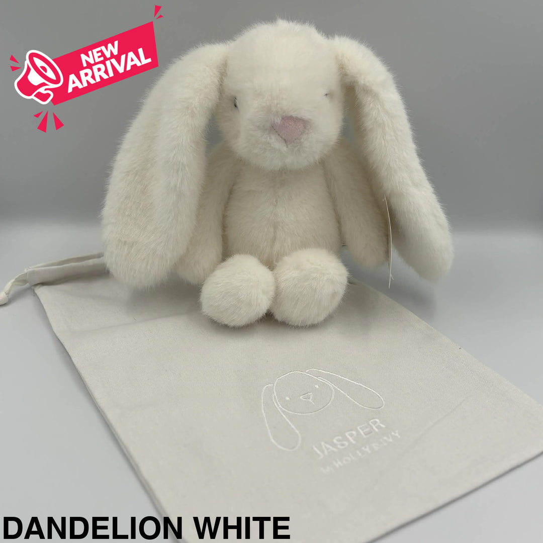 Jasper Medium Bunny 30cm Dandelion White