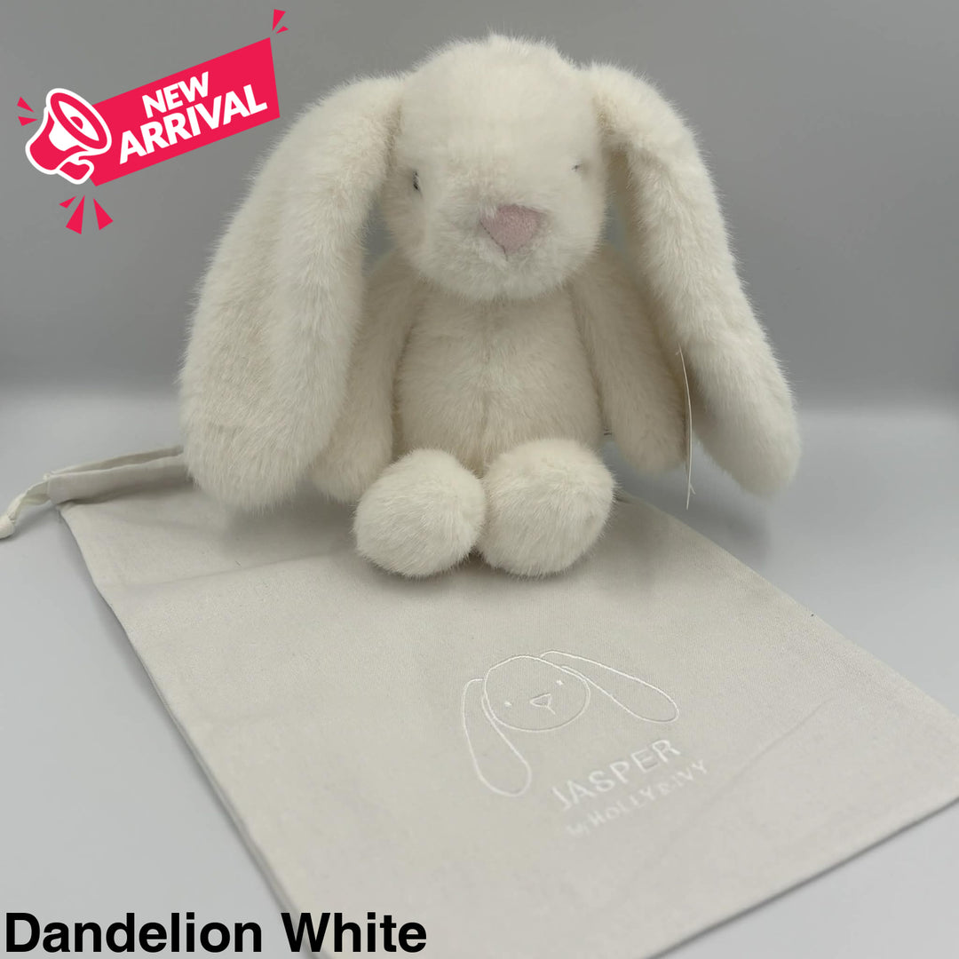 Jasper Medium Bunny 30cm Dandelion White