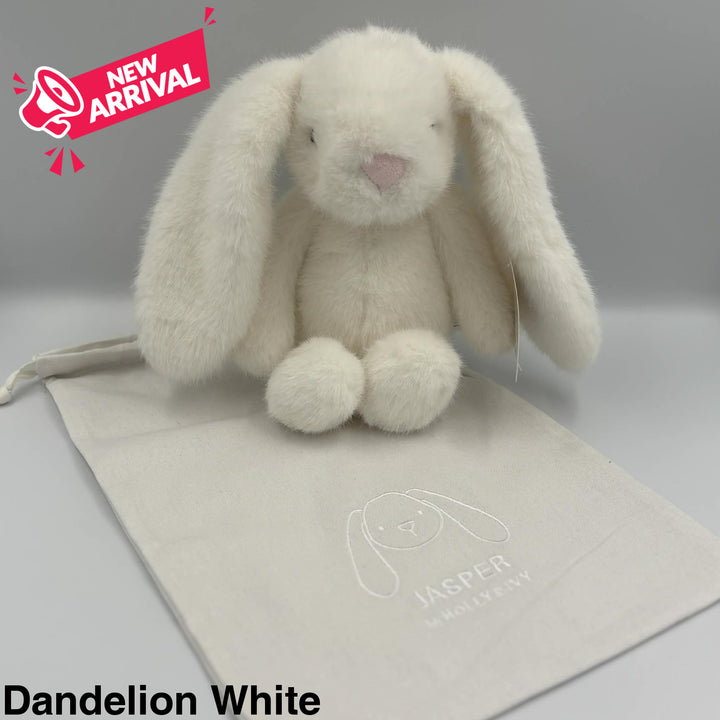 Jasper Medium Bunny 30cm Dandelion White