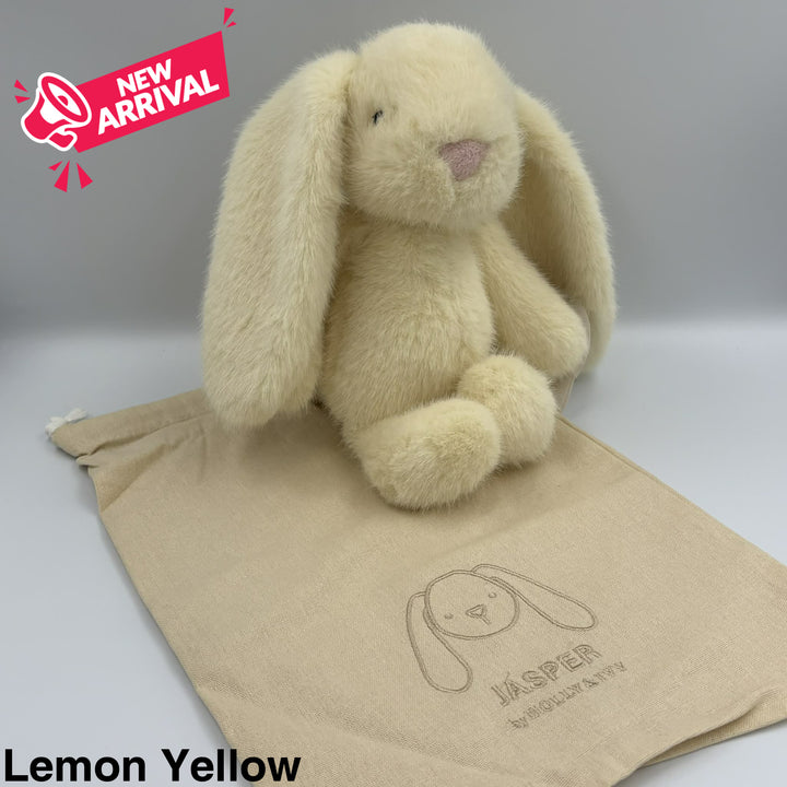 Jasper Medium Bunny 30cm Lemon Yellow