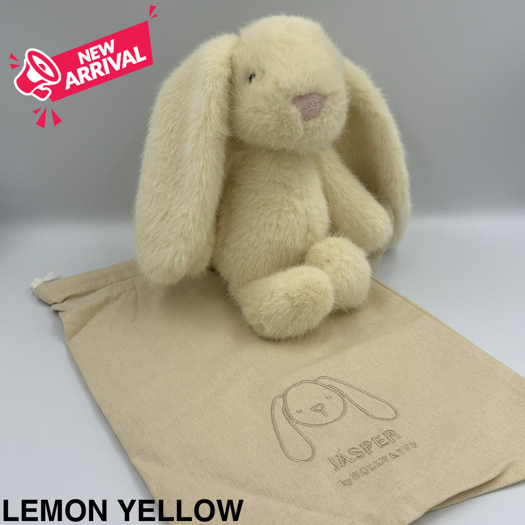 Jasper Medium Bunny 30cm Lemon Yellow
