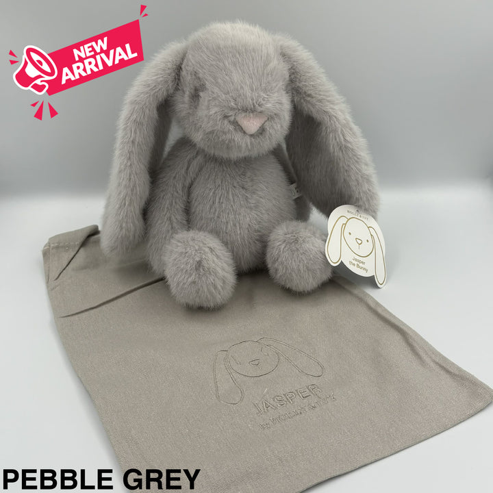 Jasper Medium Bunny 30cm Pebble Grey