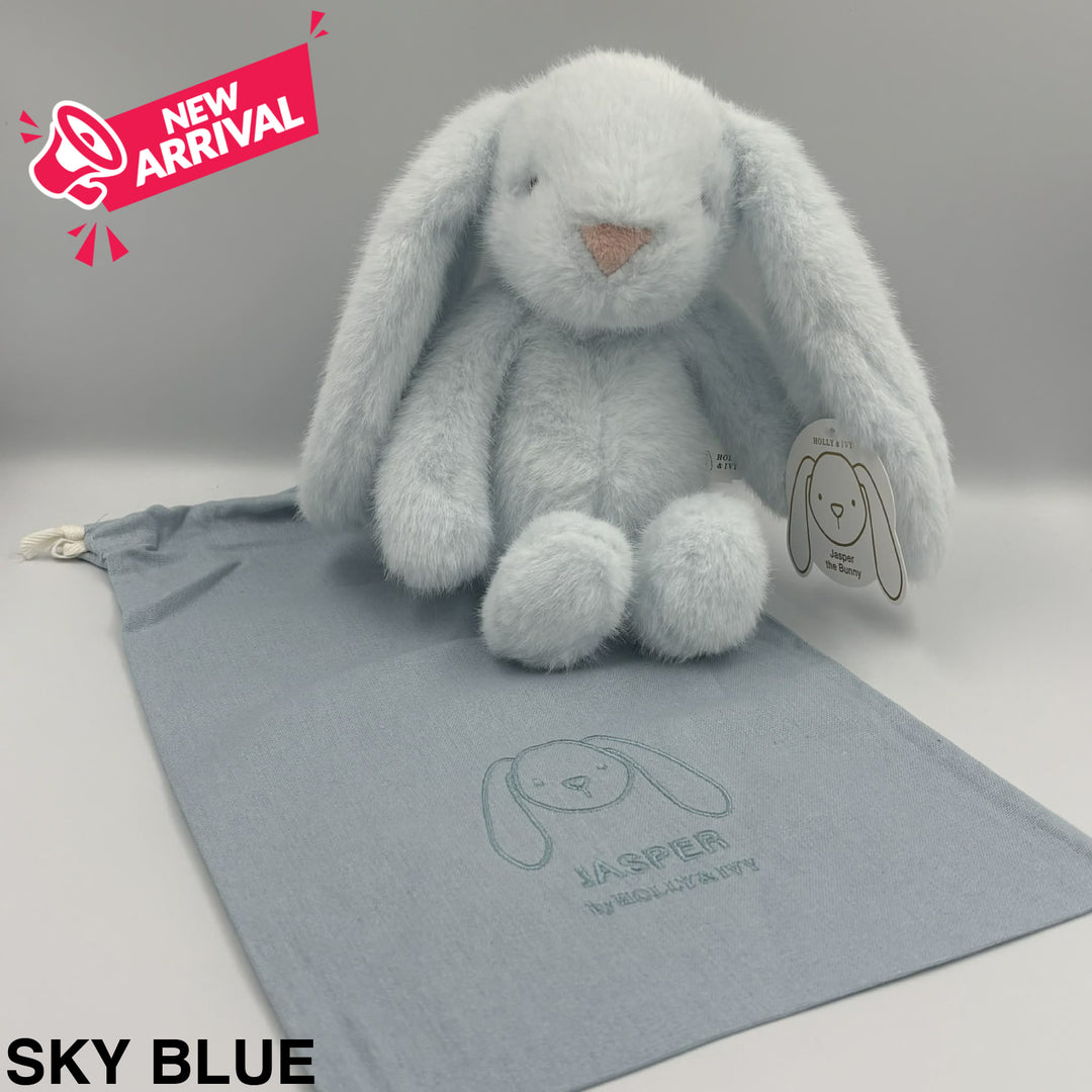 Jasper Medium Bunny 30cm Sky Blue