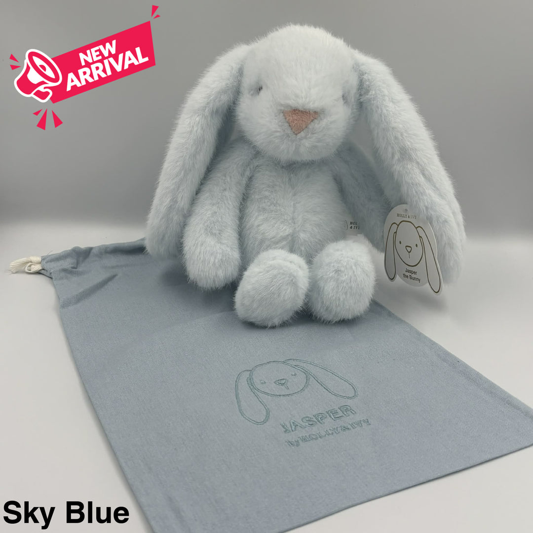 Jasper Medium Bunny 30cm Sky Blue