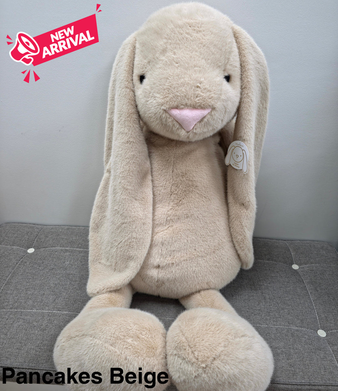 Jasper Really Big Bunny 120cm Pancakes Beige