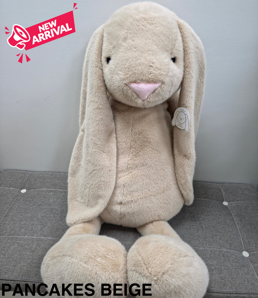 Jasper Really Big Bunny 120cm Pancakes Beige